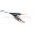 Cable Mini XLR balanceado macho a hembra de 3 m